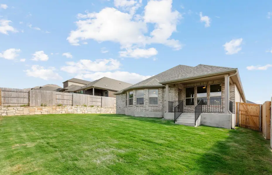 Exterior details and patio area of a home in Crescent Bluff, Georgetown (Image 3). Exterior details and patio area of a home in Crescent Bluff, Georgetown (Image 3).