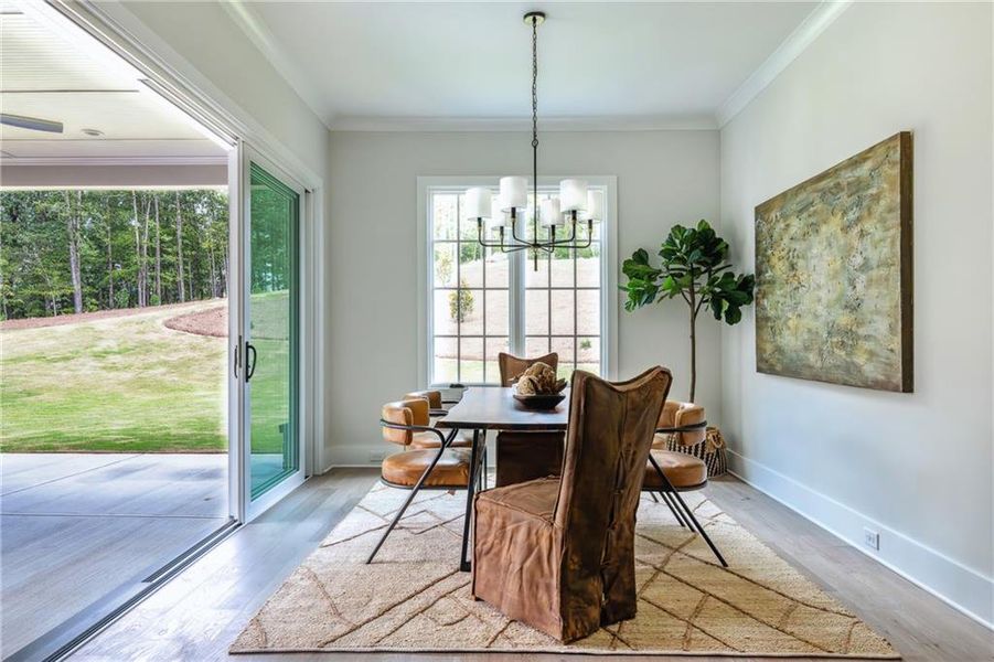 Furnished interior view inside a new home in , Acworth (Image 51). Furnished interior view inside a new home in , Acworth (Image 51).