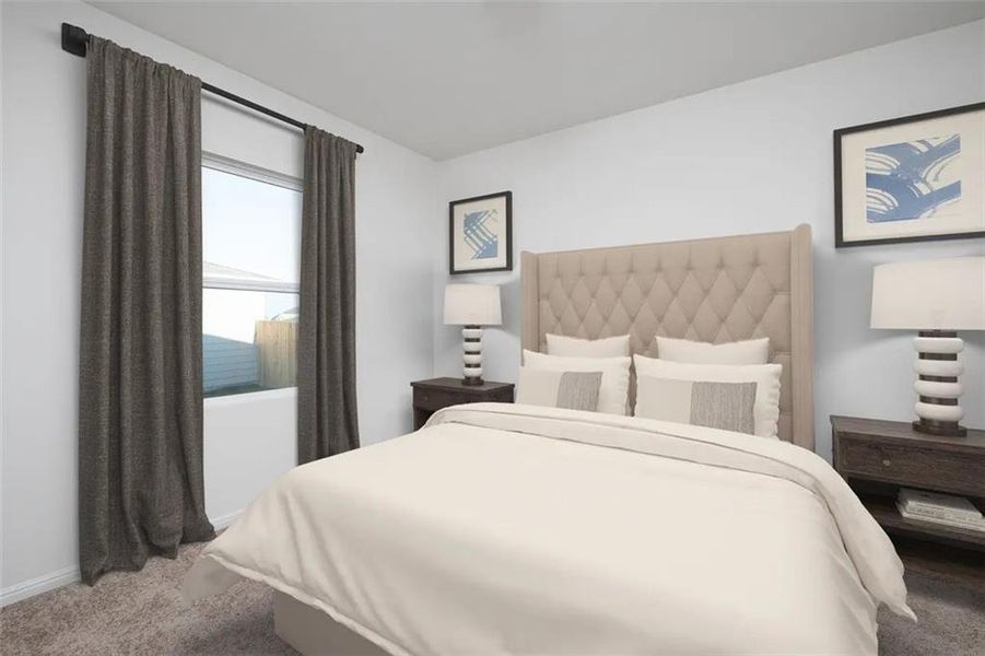 Furnished interior view inside a new home in Silverton, Dacula (Image 11). Furnished interior view inside a new home in Silverton, Dacula (Image 11).