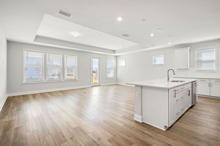 Spacious, unfurnished interior of a new home in Midpoint at New Riverside, Bluffton (Image 17).