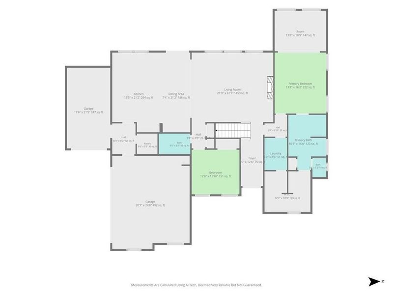 2D floor plan layout of this home in , Hampton, GA (Image 7). 2D floor plan layout of this home in , Hampton, GA (Image 7).
