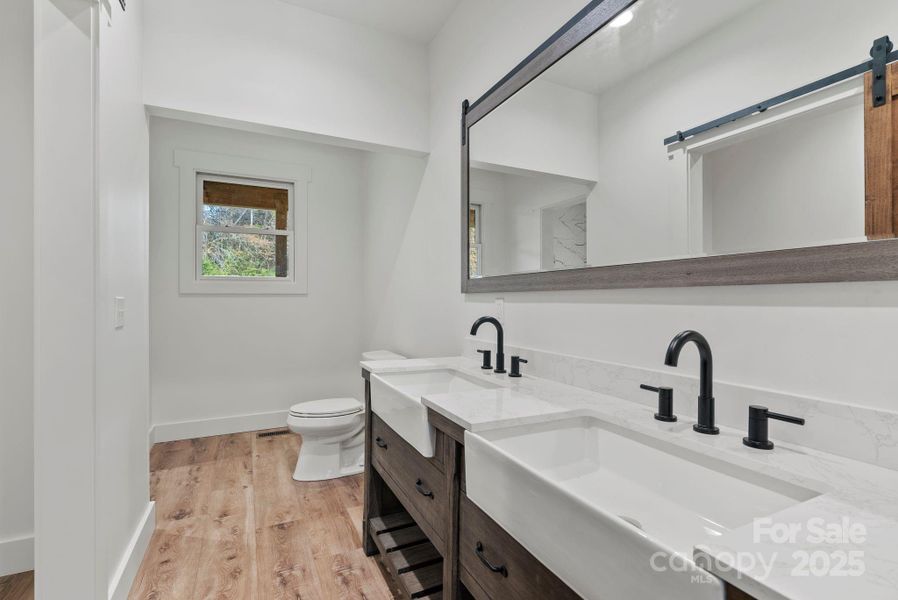 Furnished interior view inside a new home in , Cullowhee (Image 4).