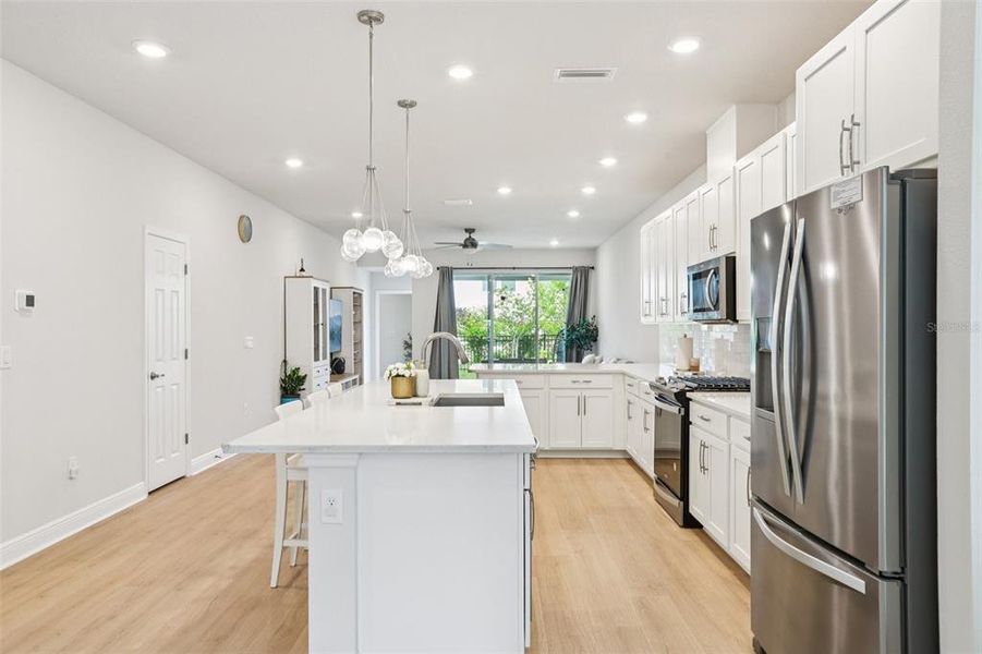 Furnished interior view inside a new home in Waterset Garden Series, Apollo Beach (Image 20).