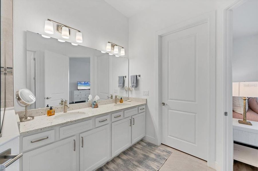 Furnished interior view inside a new home in , Parrish (Image 39).