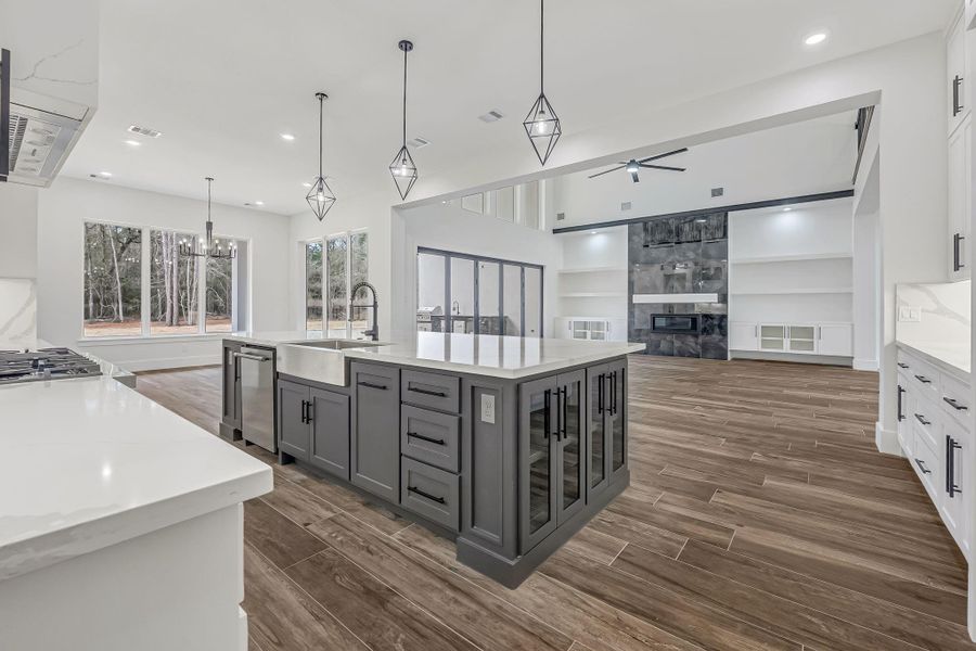 Furnished interior view inside a new home in , Montgomery (Image 8).