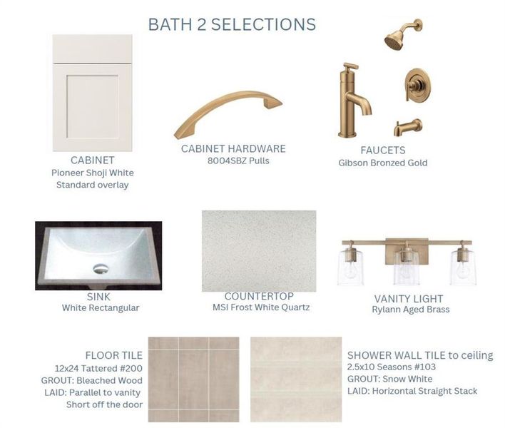 Sample of building materials used in homes in Ashbury Commons, Powder Springs (Image 8).