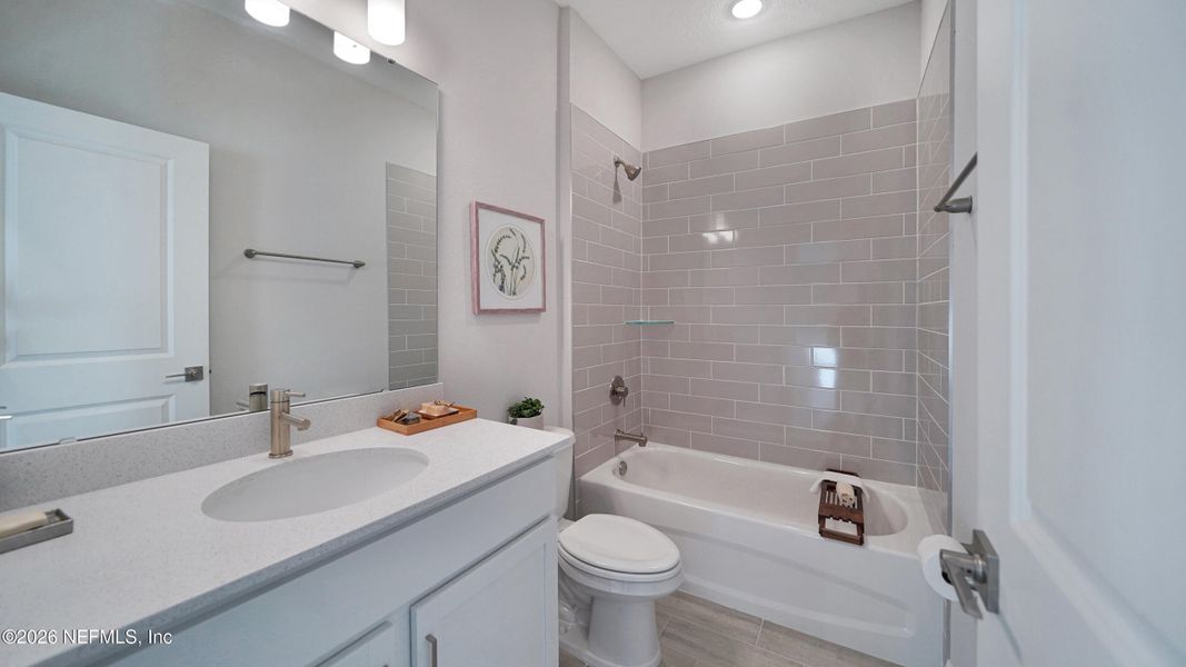 Furnished interior view inside a new home in , Palm Coast (Image 11).