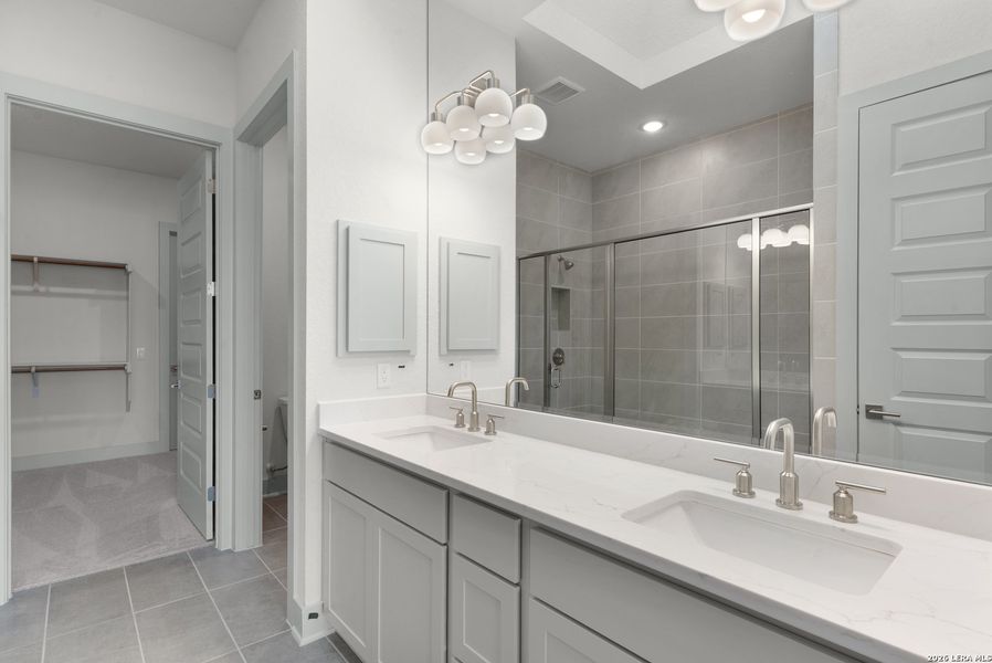 Furnished interior view inside a new home in Davis Ranch, San Antonio (Image 6).