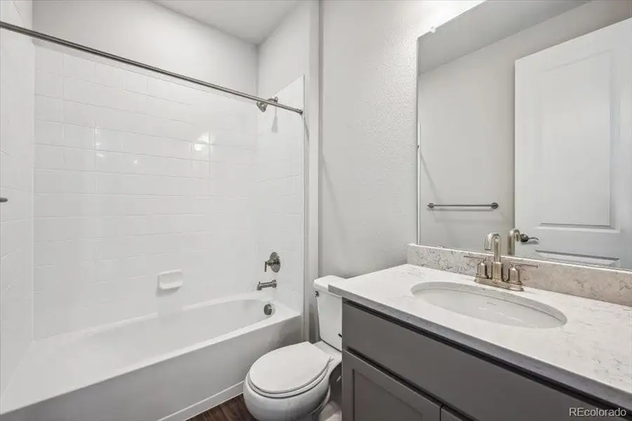 Furnished interior view inside a new home in Prestige Collection at Parkdale Commons, Erie (Image 7). Furnished interior view inside a new home in Prestige Collection at Parkdale Commons, Erie (Image 7).