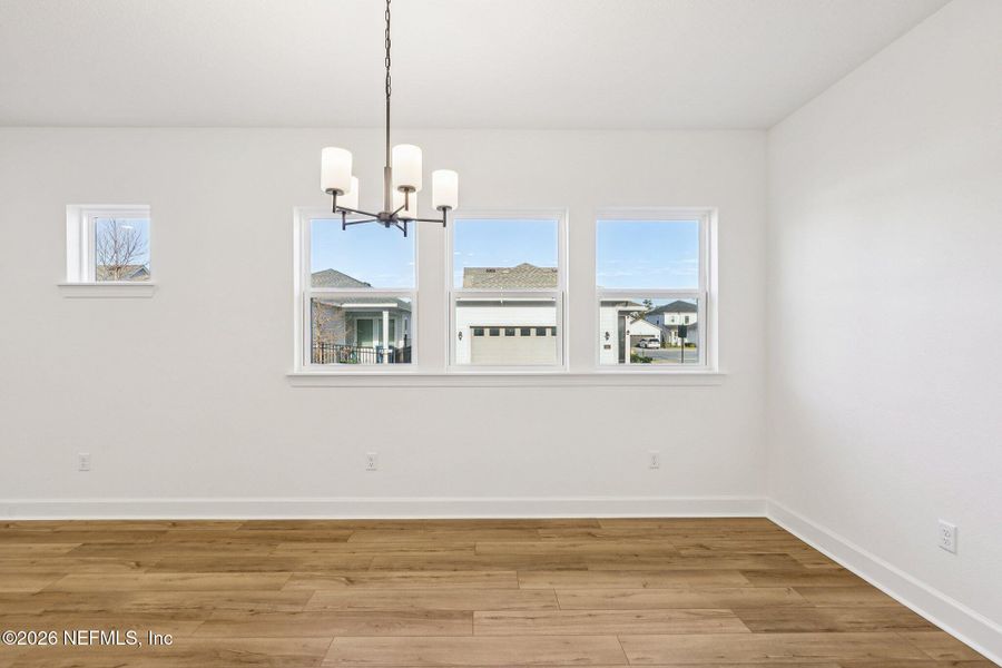 Spacious, unfurnished interior of a new home in Brookside at Shearwater, St. Augustine (Image 21).