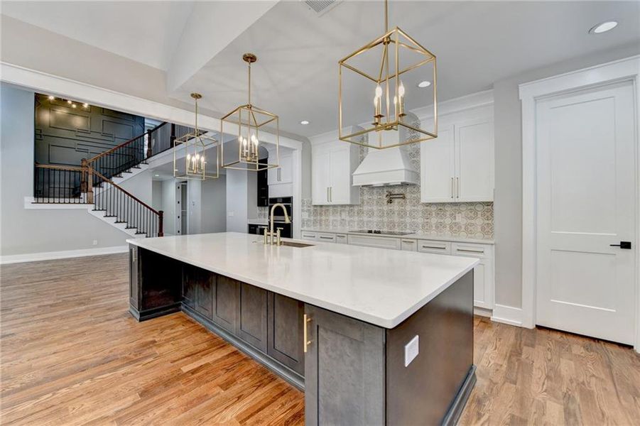 Furnished interior view inside a new home in , Snellville (Image 36).