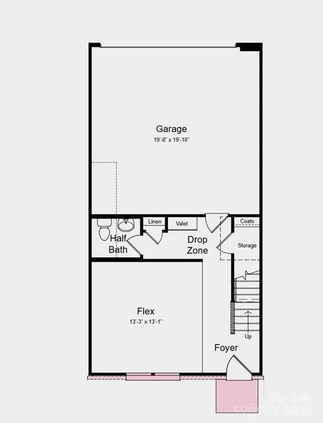 Lower Level Floor Plan - Structural options added include: ledge in primary shower