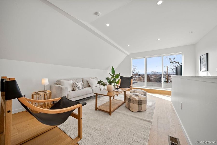 Furnished interior view inside a new home in , Denver (Image 34).