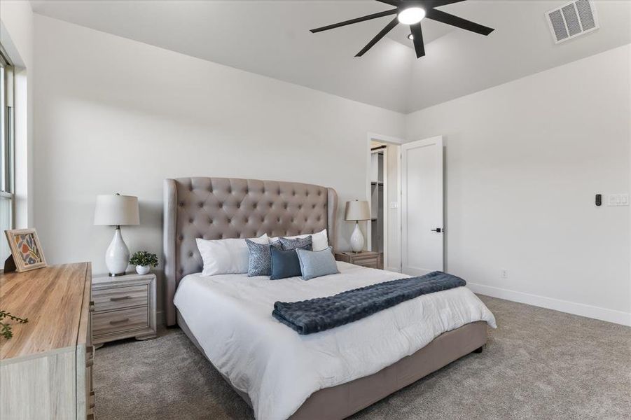 Furnished interior view inside a new home in , Celeste (Image 15).