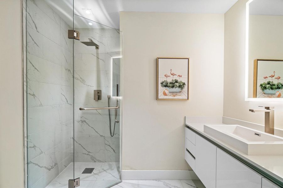 Furnished interior view inside a new home in , West Palm Beach (Image 14).