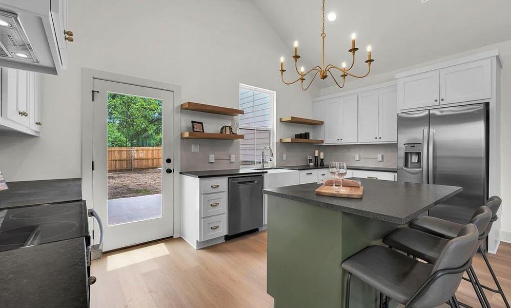 Furnished interior view inside a new home in , Waco (Image 17). Furnished interior view inside a new home in , Waco (Image 17).