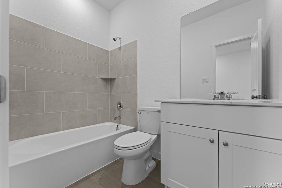 Furnished interior view inside a new home in Waterwheel: Coastline Collection, San Antonio (Image 5).