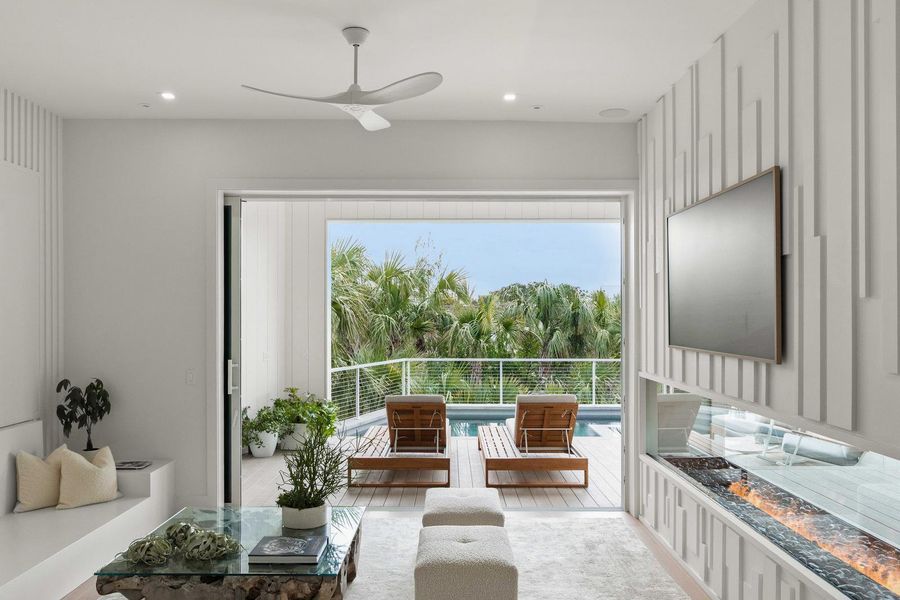 Furnished interior view inside a new home in , Isle Of Palms (Image 6).