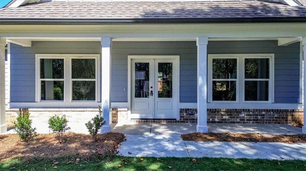 Exterior details and patio area of a home in , Covington (Image 29).