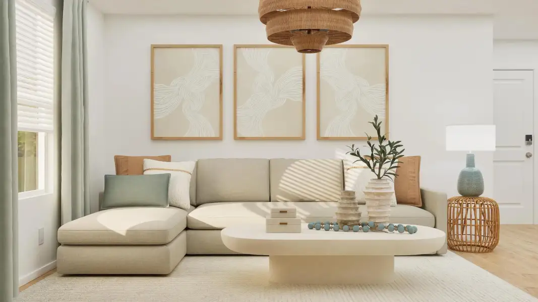 Representative furnished interior of a home built from the Dahlia Plan 2567 by Lennar in Surprise Foothills, Surprise (Image 4).