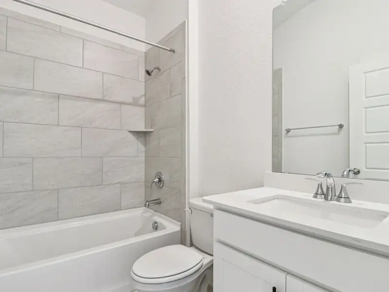 Furnished interior view inside a new home in Sagebrooke - Classic Series, San Antonio (Image 11).