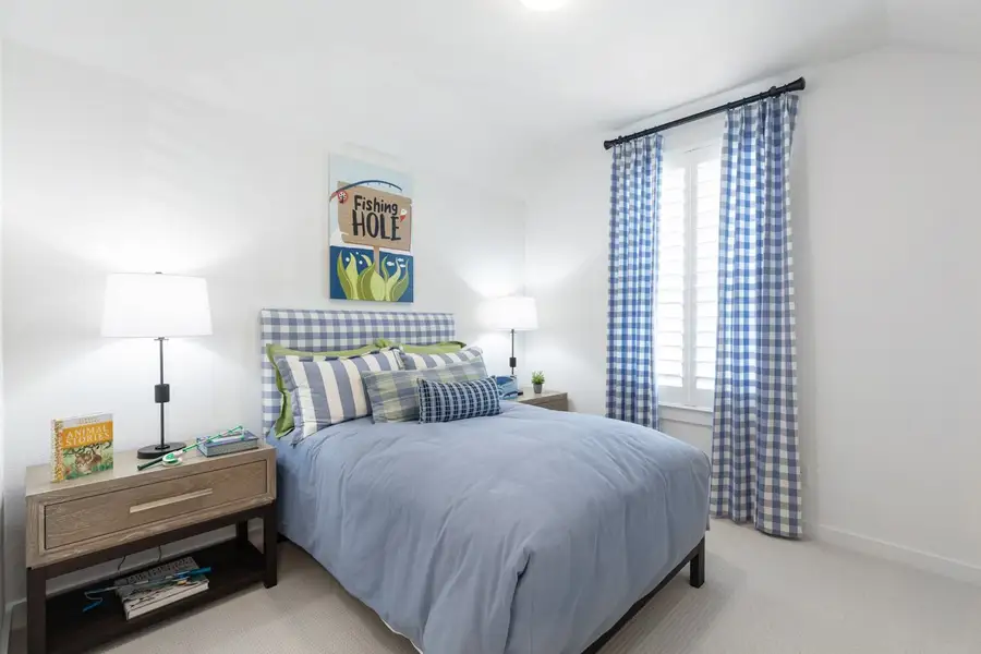 Representative Secondary Bedroom - some options shown