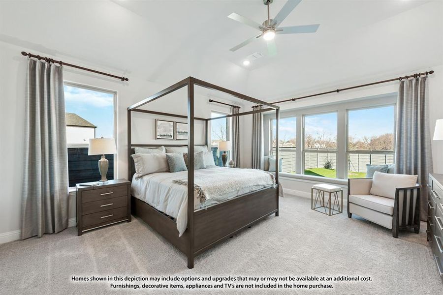 Furnished interior view inside a new home in Silo Mills, Joshua (Image 11).