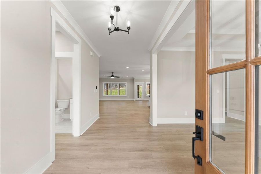 Spacious, unfurnished interior of a new home in , Clarkesville (Image 14).