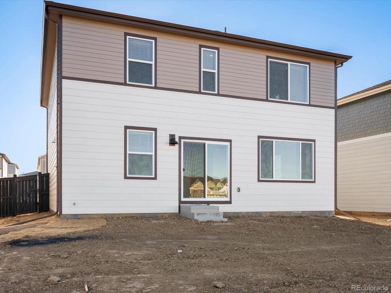 Exterior details and patio area of a home in Westgate, Greeley (Image 3).