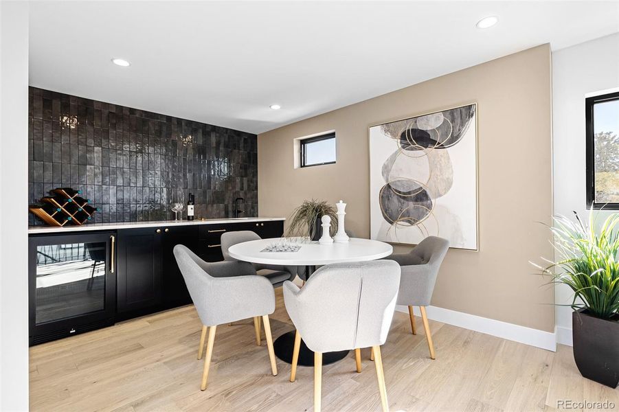 Furnished interior view inside a new home in , Denver (Image 34).