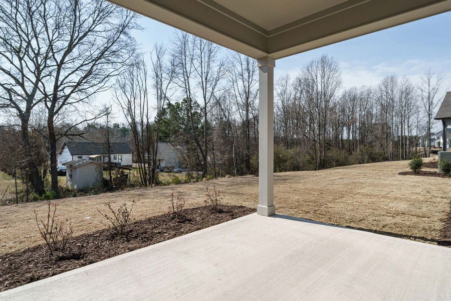 The Blakestone - Covered Patio