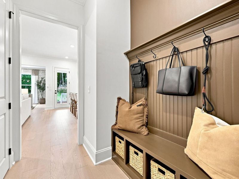 Furnished interior view inside a new home in Rockport, Wake Forest (Image 20).