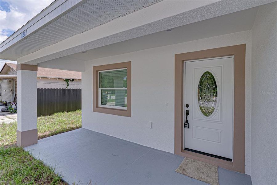 Exterior details and patio area of a home in , Lakeland (Image 21). Exterior details and patio area of a home in , Lakeland (Image 21).