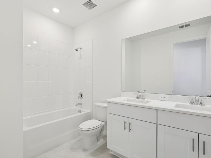 Furnished interior view inside a new home in Coasterra - Reserve Series, Palmetto (Image 9).