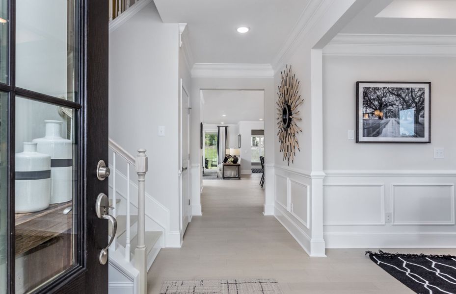 Representative furnished interior of a home built from the Waterstone by Pulte Homes in Long Savanna, Charleston (Image 12).
