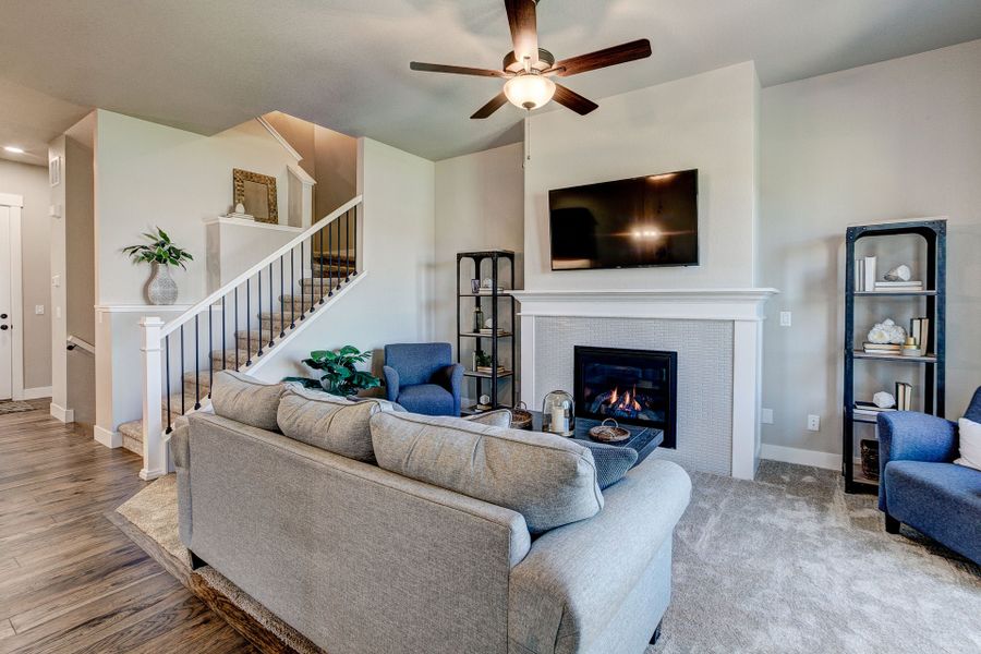 Furnished interior view inside a new home in Vernazza, Windsor (Image 10).