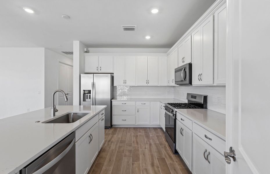 Furnished interior view inside a new home in Terreno, Naples (Image 9).