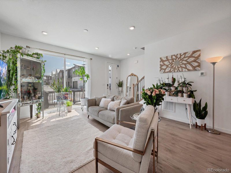 Furnished interior view inside a new home in Green Gables, Denver (Image 15).
