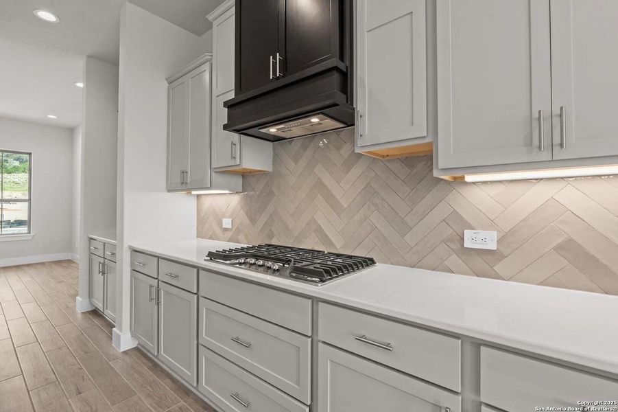 Furnished interior view inside a new home in Esperanza - 70', Boerne (Image 9).