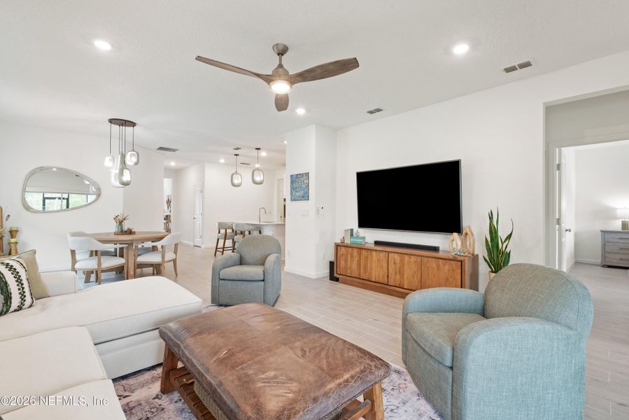 Furnished interior view inside a new home in , St. Johns (Image 15).