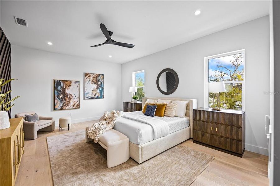 Furnished interior view inside a new home in , Tampa (Image 40).