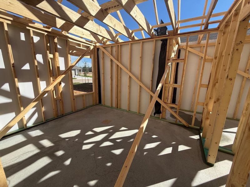 In-progress construction of a new home in Wayside Village, Houston, TX (Image 25).