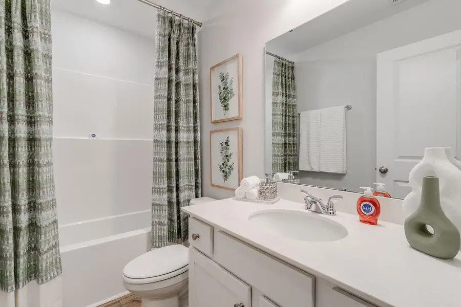 Furnished interior view inside a new home in Central Creek, Goose Creek (Image 6). Furnished interior view inside a new home in Central Creek, Goose Creek (Image 6).