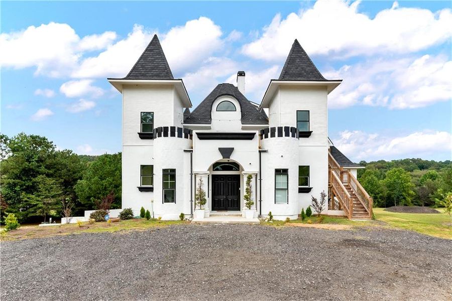 Front exterior of a new home in , Auburn, GA, highlighting curb appeal (Image 24).