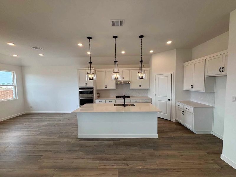 Kitchen Construction Progress featuring the Harmony Collection