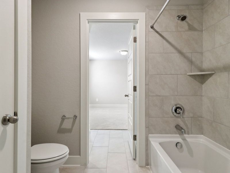 Furnished interior view inside a new home in Sagebrooke - Premier Series, San Antonio (Image 6).