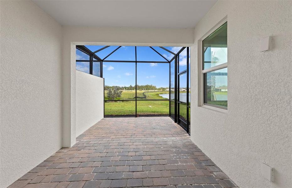 Exterior details and patio area of a home in BeachWalk by Manasota Key, Englewood (Image 19).
