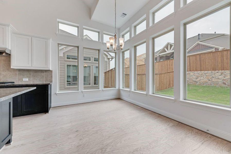 Furnished interior view inside a new home in Somerset Park, Rockwall (Image 9). Furnished interior view inside a new home in Somerset Park, Rockwall (Image 9).
