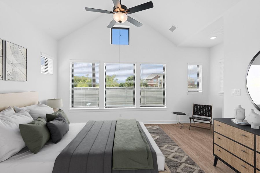 Virtually staged to give you the visual you need to see furniture placement and how the home can live.