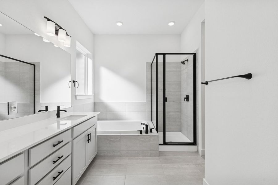 The Denton - Owner's Bath